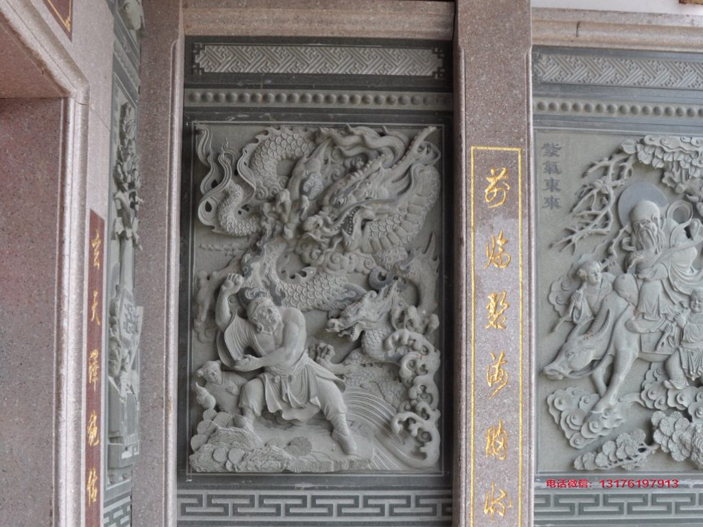 佛教青石浮雕价格-寺庙墙体壁画图片设计制作大全