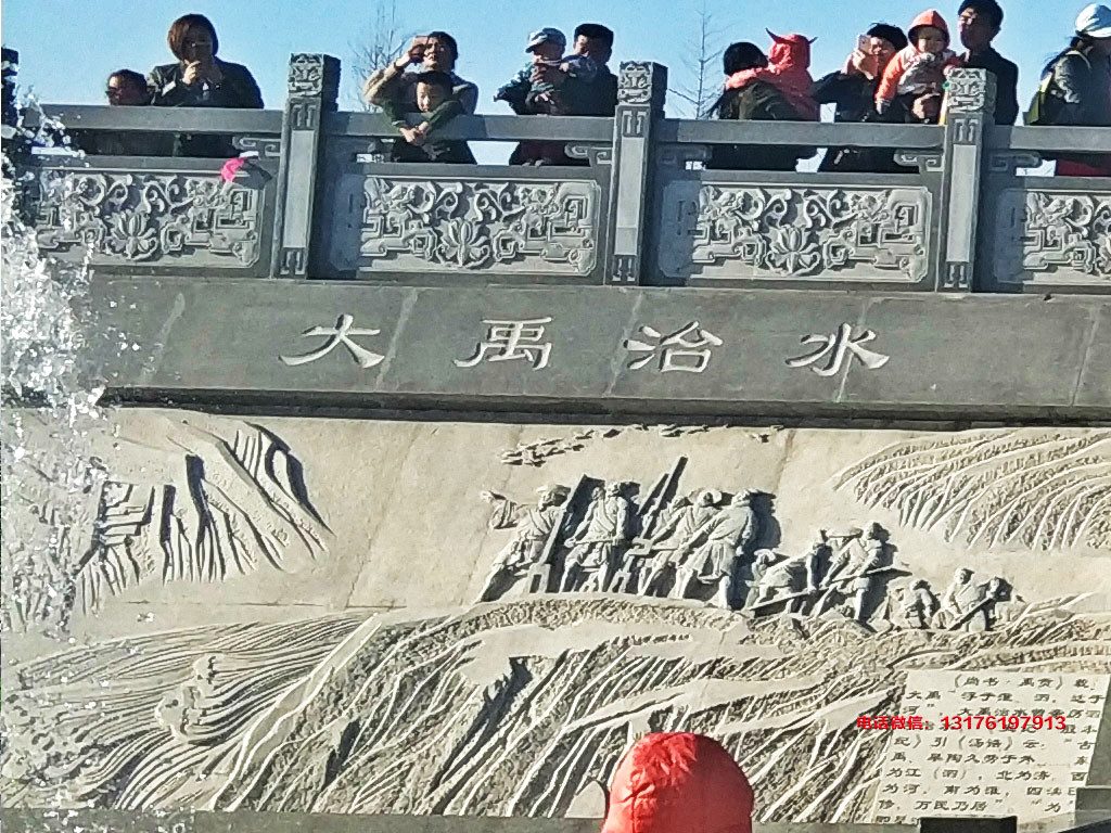 泗水民俗风情浮雕墙设计-孔子石雕壁画制作