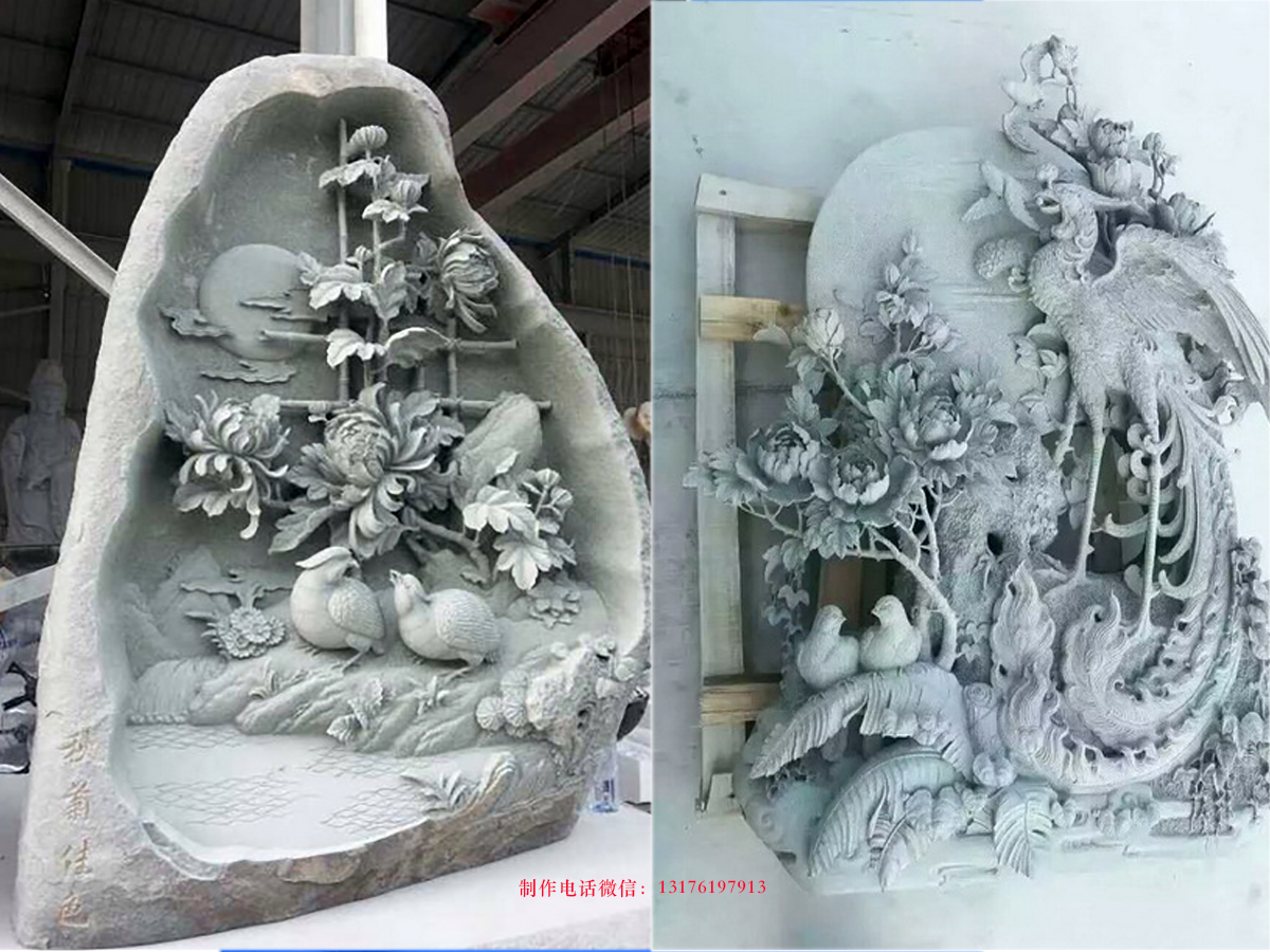 湖南文庙浮雕_道教石雕壁画设计制作