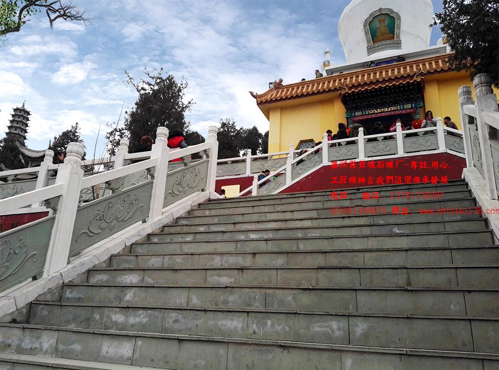 寺院石栏杆和桥面栏杆